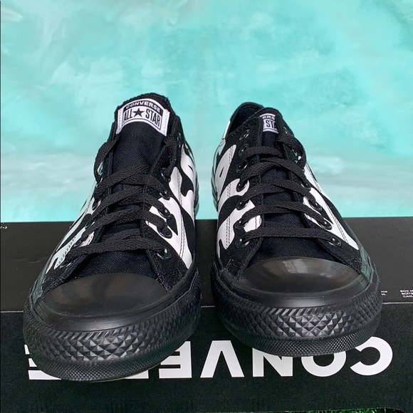 CONVERSE CTAS OX BLACK/WHITE/BLACK MEN’S - Picture 5 of 5
